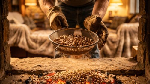 dřevěné pelety: proč je před naplněním kamna prosít může zachránit a předejít škodám za 200 € tuto zimu. zjistěte, jak správná příprava pelet zlepší výkon vašich kamen a ušetří vám peníze.