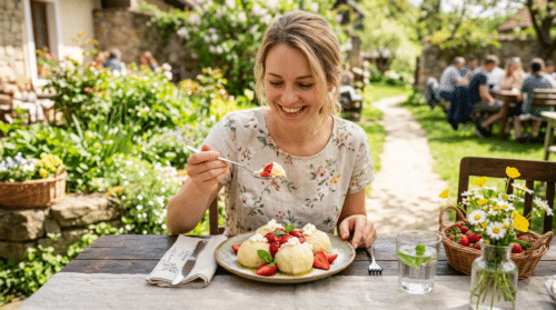 Jsem přesvědčený, že knedlíky s ovocem a jahodami šetří čas i finance